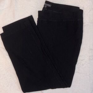 Eileen Fisher Petite Black Trousers